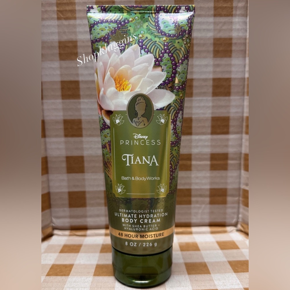 NEW B&BW Tiana Body Cream 8 oz Disney Princess Collection